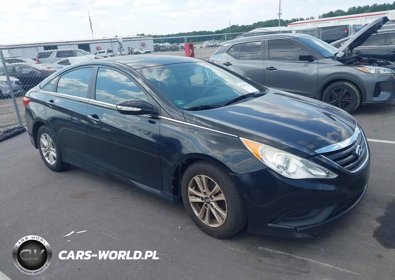 2014 Hyundai Sonata Gls VIN:5NPEB4AC7EH845017 - 1