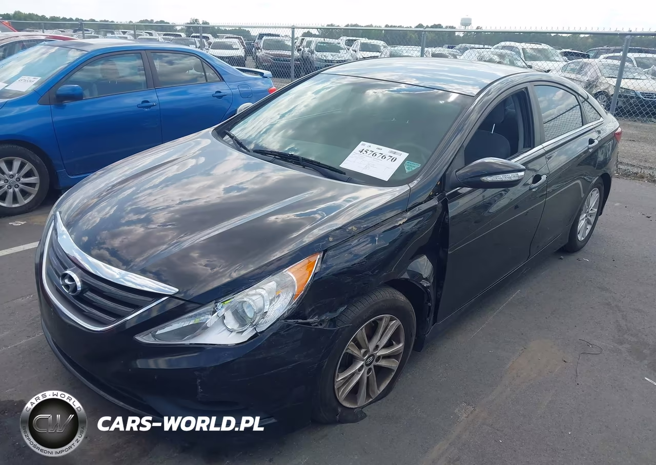 2014 Hyundai Sonata Gls VIN:5NPEB4AC7EH845017 - 2