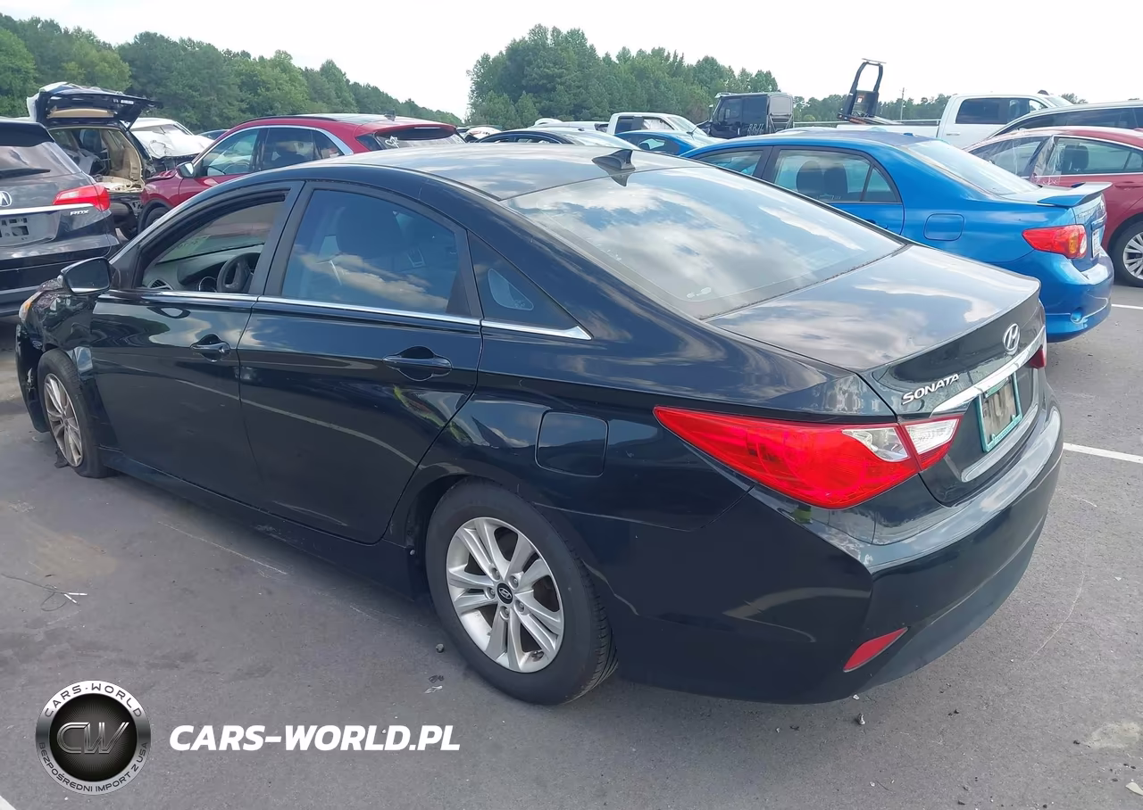 2014 Hyundai Sonata Gls VIN:5NPEB4AC7EH845017 - 3