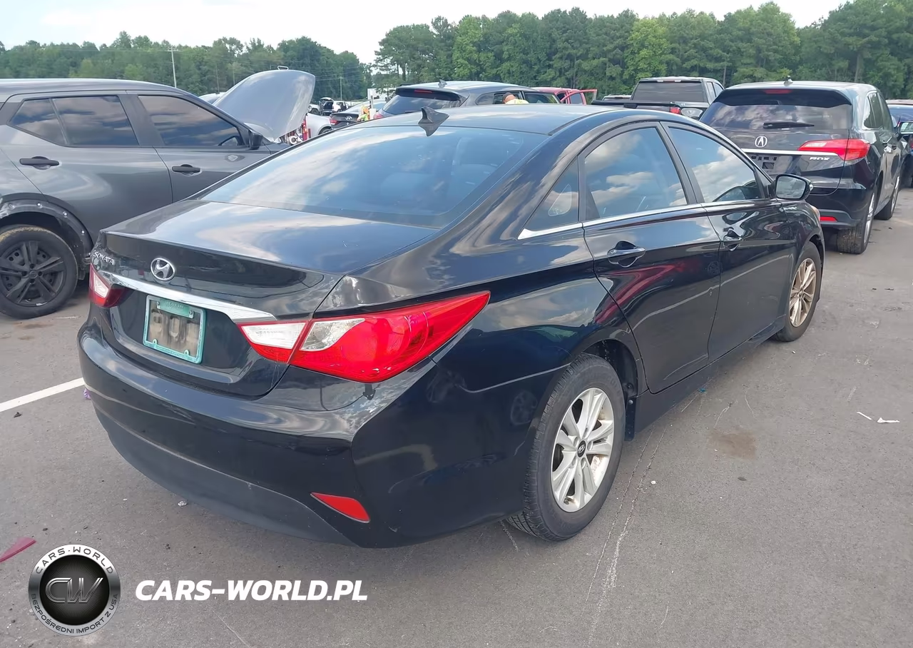 2014 Hyundai Sonata Gls VIN:5NPEB4AC7EH845017 - 4