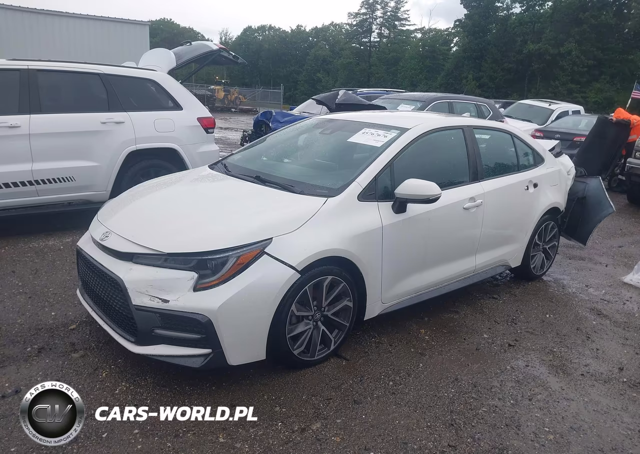 2021 Toyota Corolla Se VIN:5YFS4MCE9MP088540 - 2