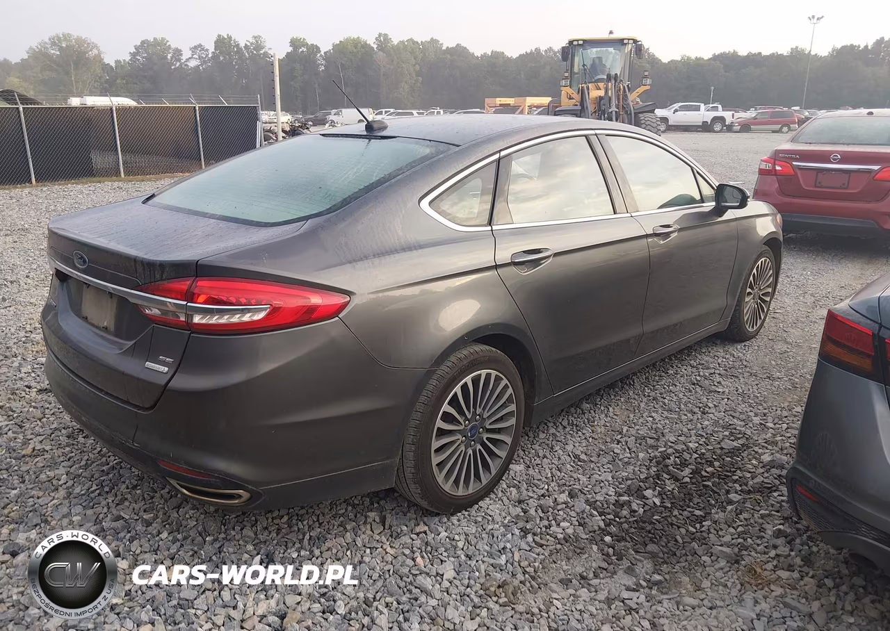 2017 Ford Fusion Se VIN:3FA6P0H90HR166271 - 4