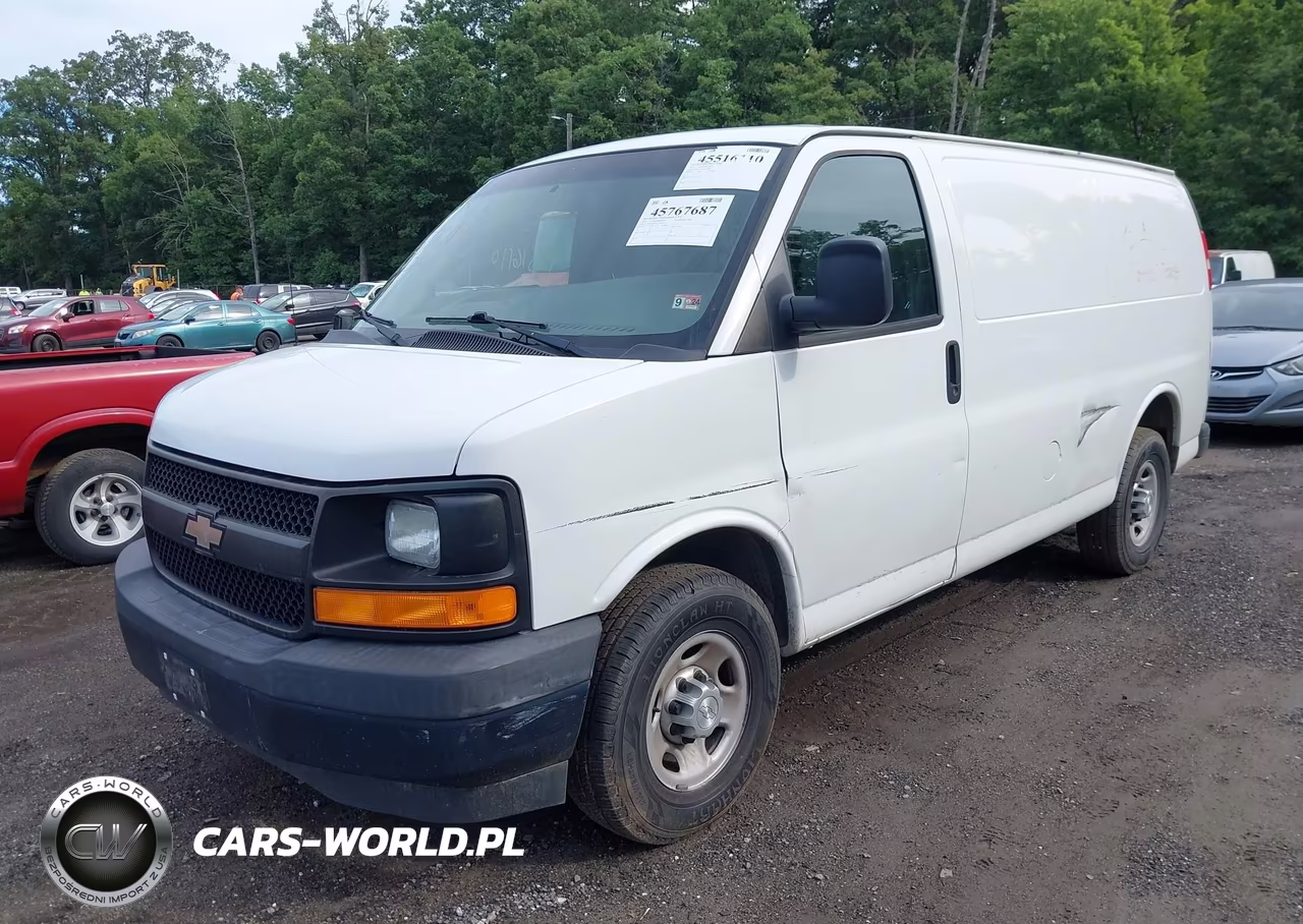 CHEVROLET EXPRESS 2500 VIN:1GCWGAFF2H1133906 - 2