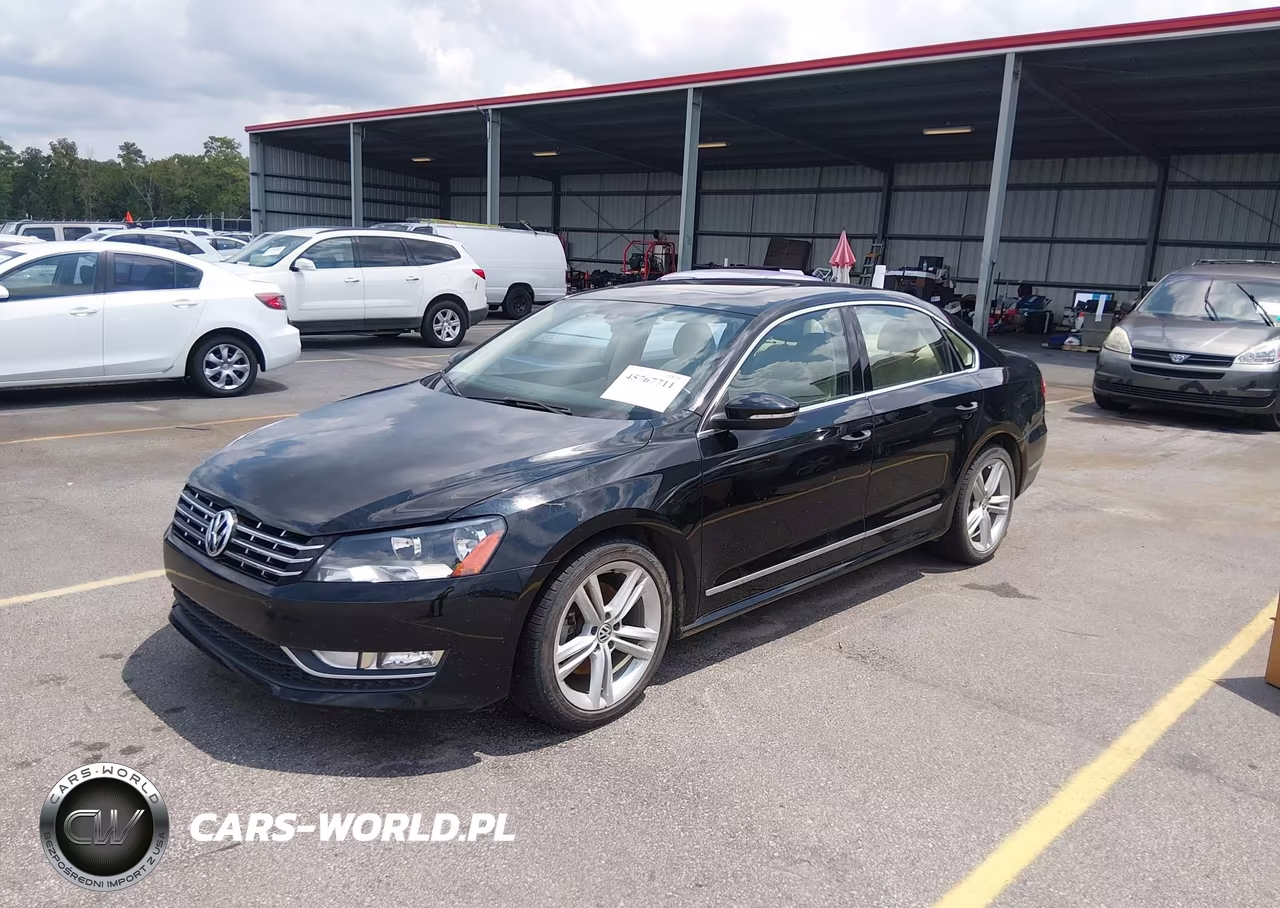 2012 Volkswagen Passat 3.6L V6 Sel Premium VIN:1VWCM7A31CC013052 - 2