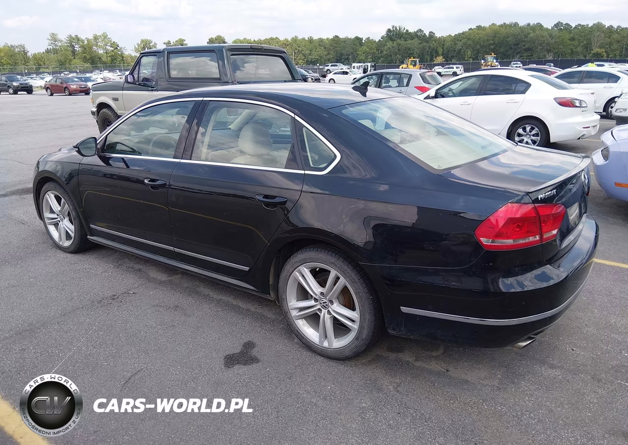 2012 Volkswagen Passat 3.6L V6 Sel Premium VIN:1VWCM7A31CC013052 - 3