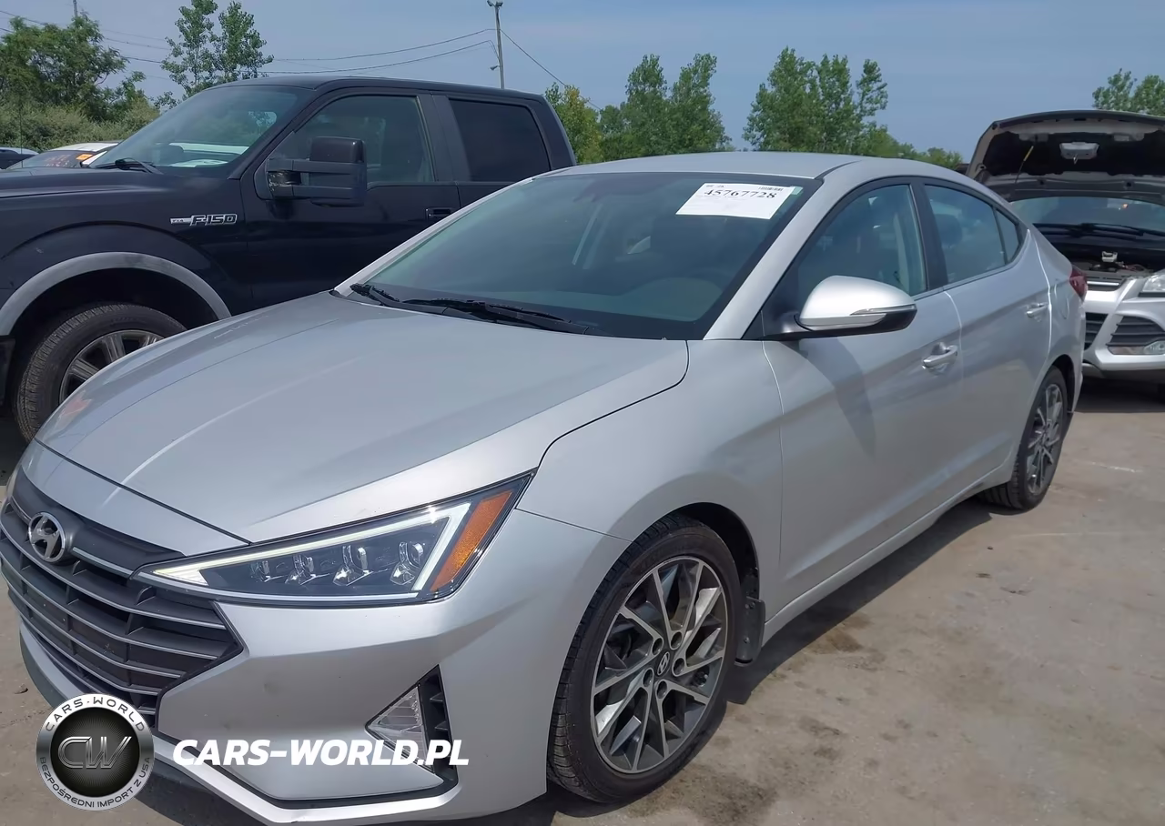 2019 Hyundai Elantra Limited VIN:5NPD84LF5KH443459 - 2