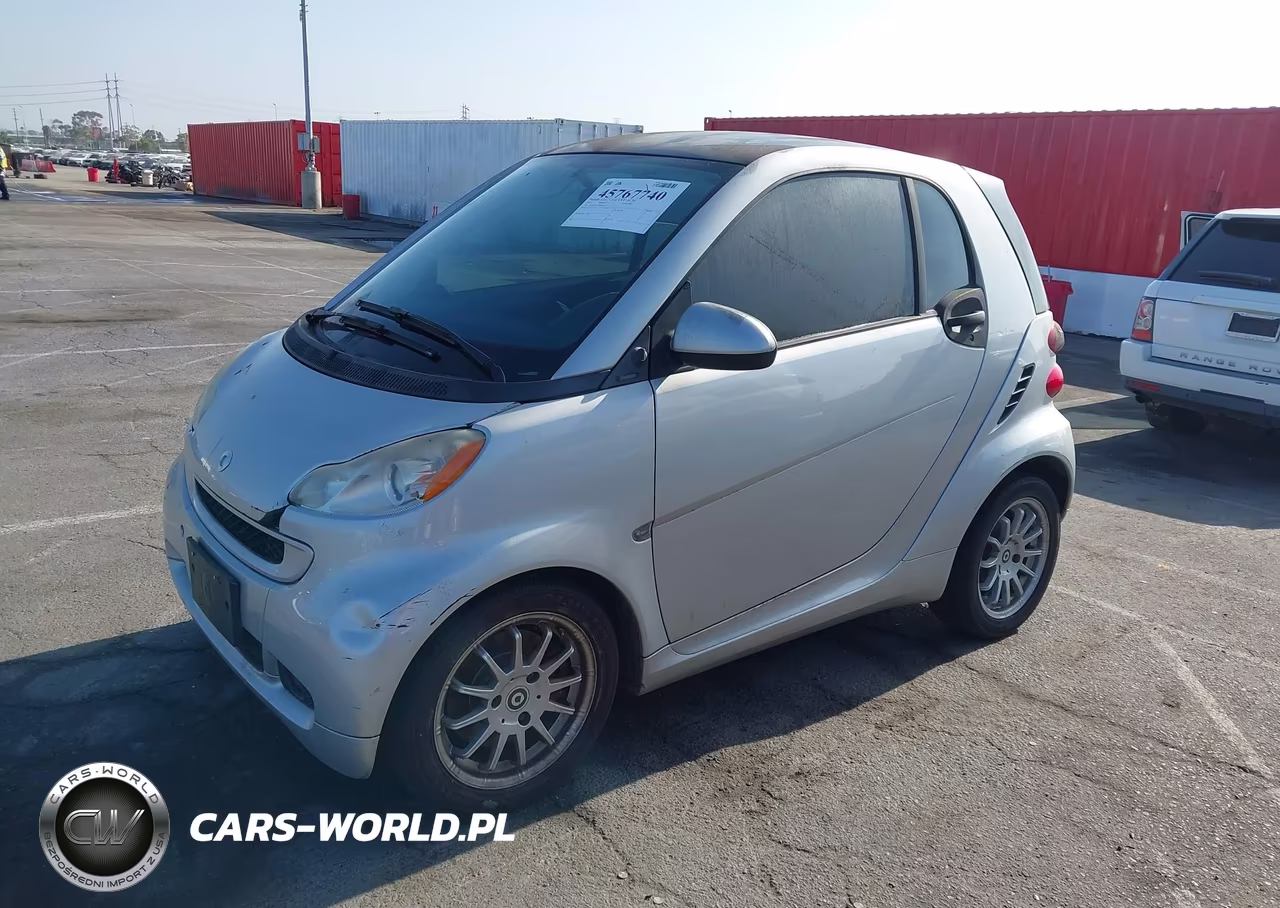2011 Smart Fortwo Passion-Pure VIN:WMEEJ3BA3BK467125 - 2