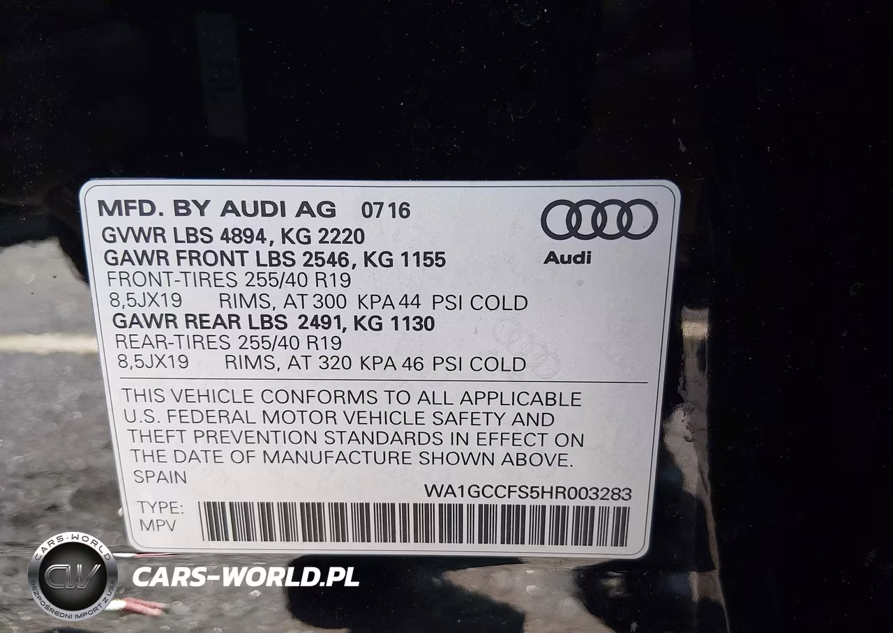 2017 Audi Q3 2.0T Premium VIN:WA1GCCFS5HR003283 - 9