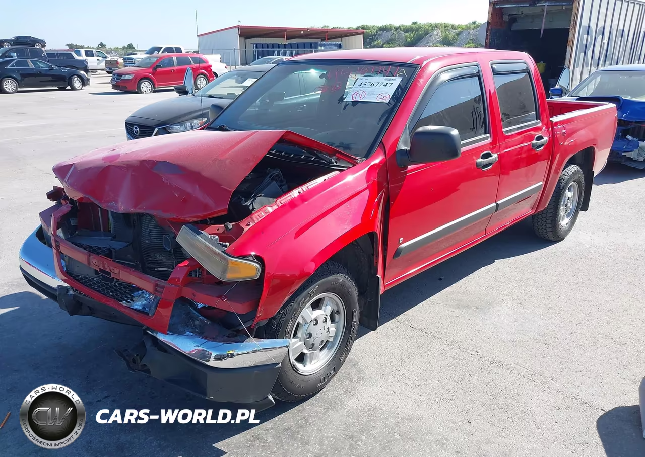 2007 Chevrolet Colorado Lt VIN:1GCCS13E378192885 - 2