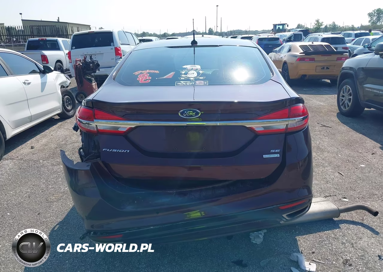 2017 Ford Fusion Se VIN:3FA6P0H99HR269673 - 16