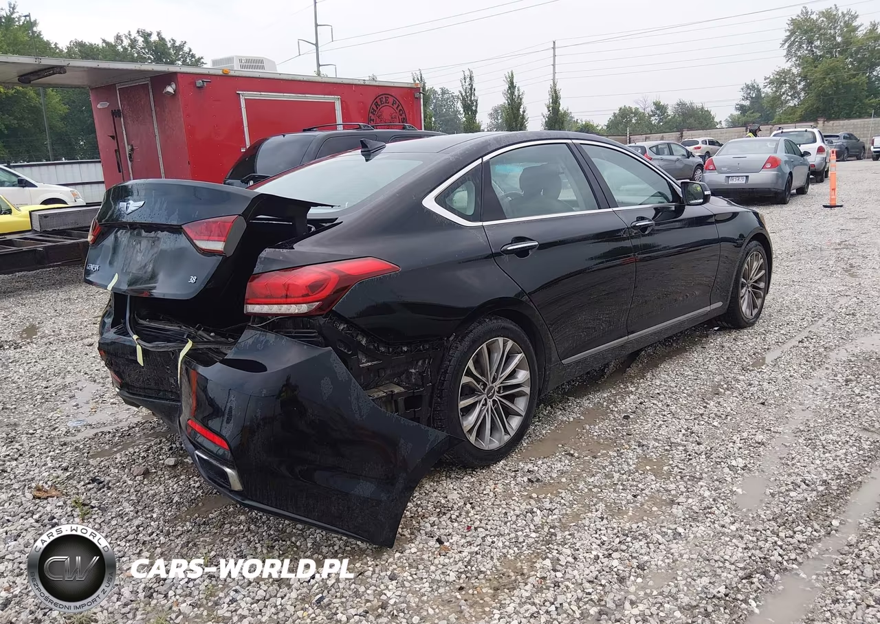2015 Hyundai Genesis 3.8 VIN:KMHGN4JEXFU024921 - 4