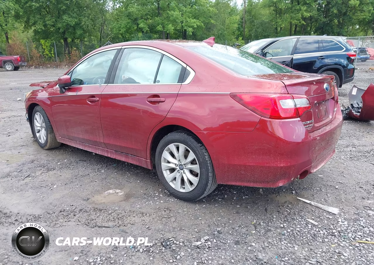 2017 Subaru Legacy 2.5I Premium VIN:4S3BNAD68H3051657 - 3