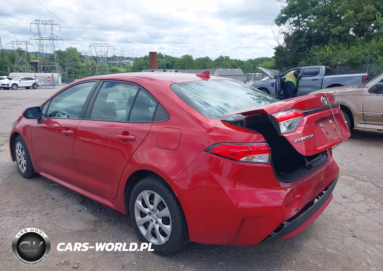 2020 Toyota Corolla Le VIN:5YFEPRAE8LP114435 - 3