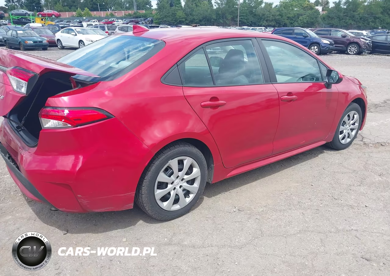 2020 Toyota Corolla Le VIN:5YFEPRAE8LP114435 - 4