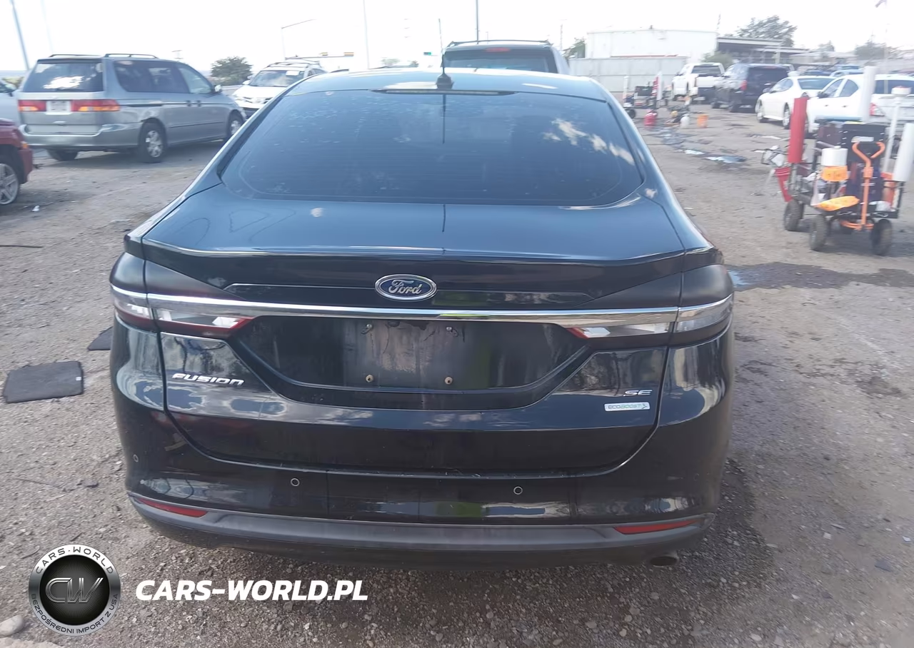 2017 Ford Fusion Se VIN:3FA6P0HDXHR367566 - 15