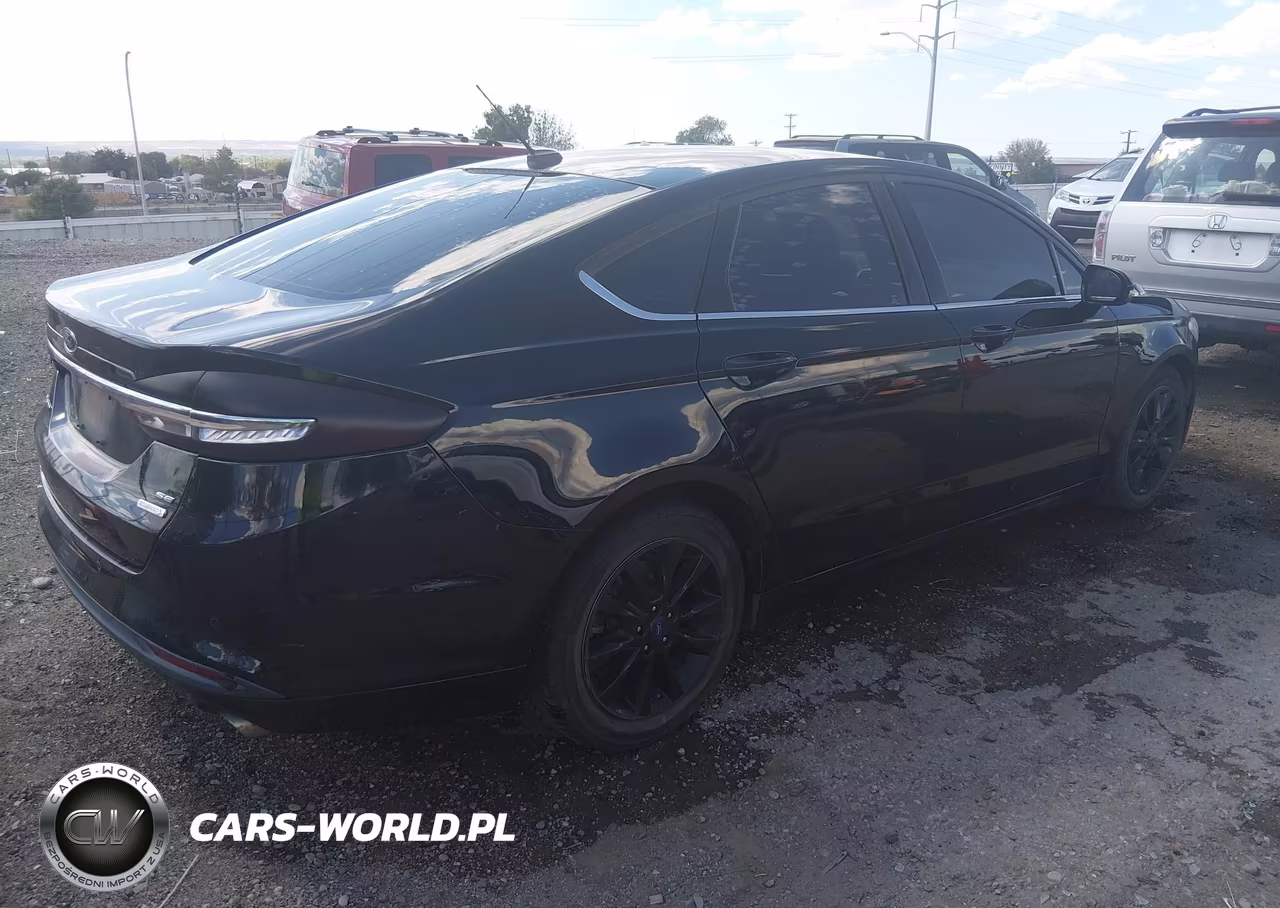 2017 Ford Fusion Se VIN:3FA6P0HDXHR367566 - 4