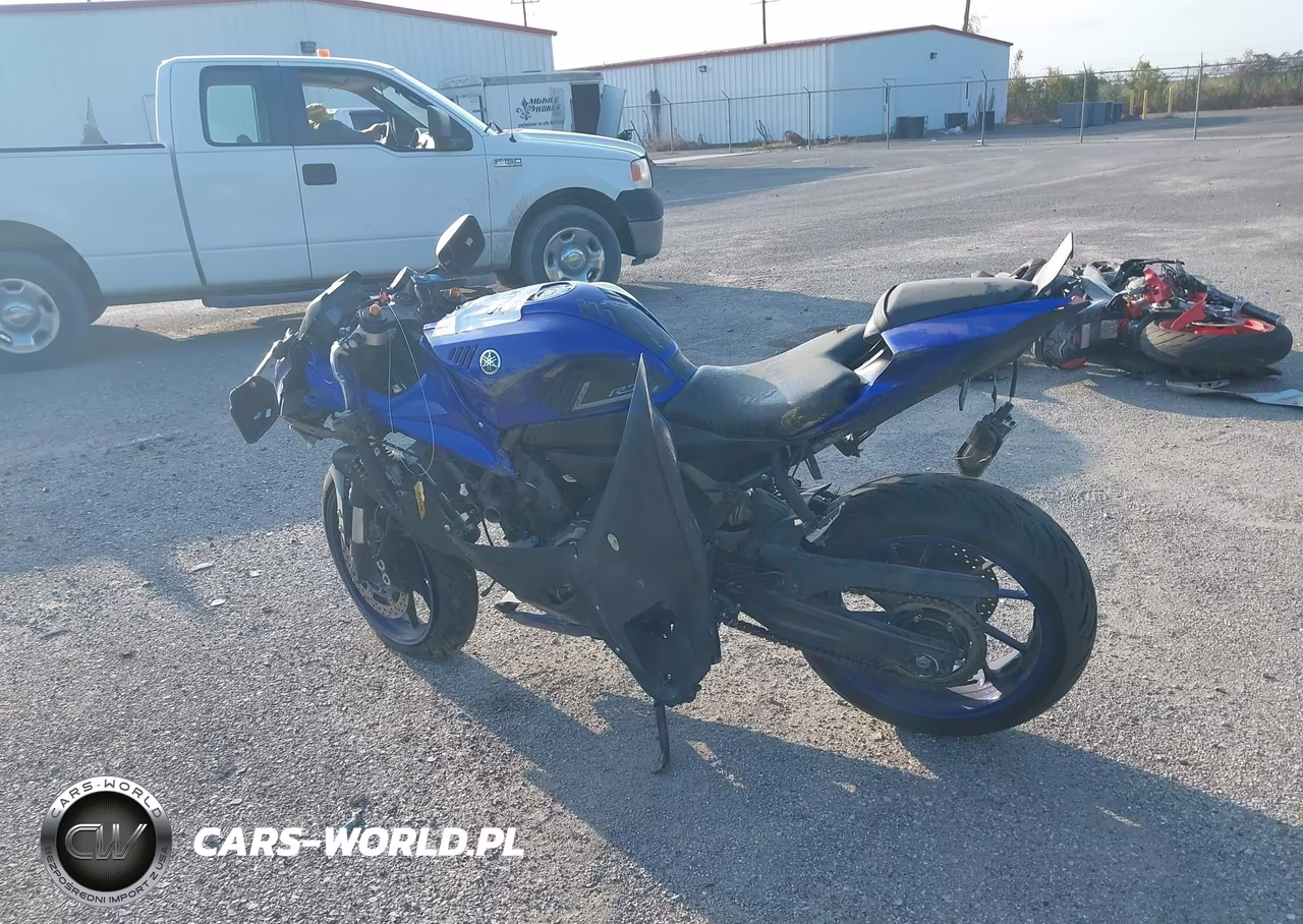 2022 Yamaha Yzfr7 VIN:JYARM38E8NA003125 - 13