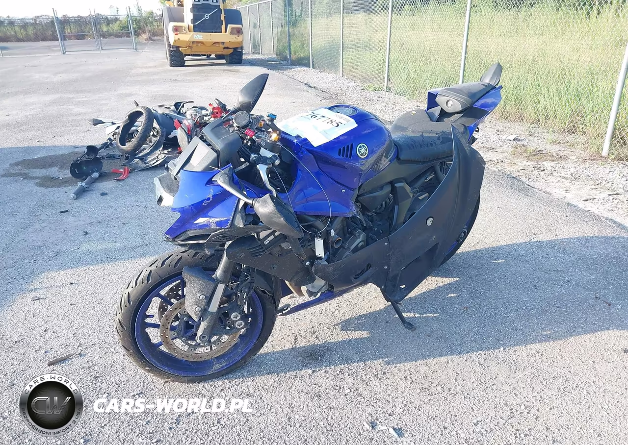 2022 Yamaha Yzfr7 VIN:JYARM38E8NA003125 - 2
