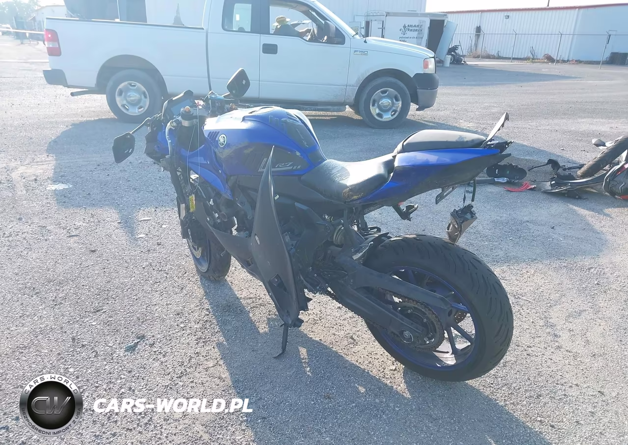 2022 Yamaha Yzfr7 VIN:JYARM38E8NA003125 - 3