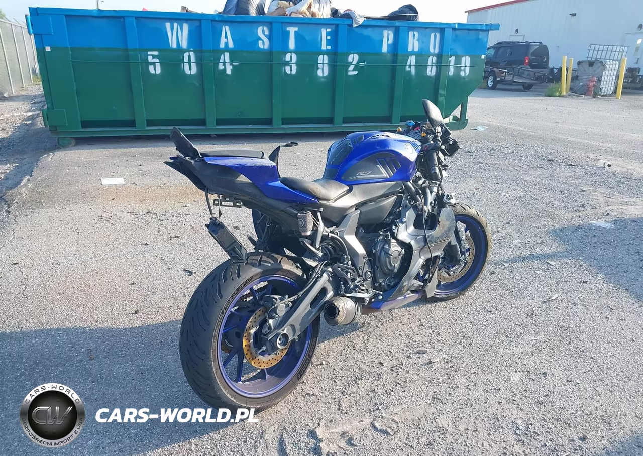 2022 Yamaha Yzfr7 VIN:JYARM38E8NA003125 - 4