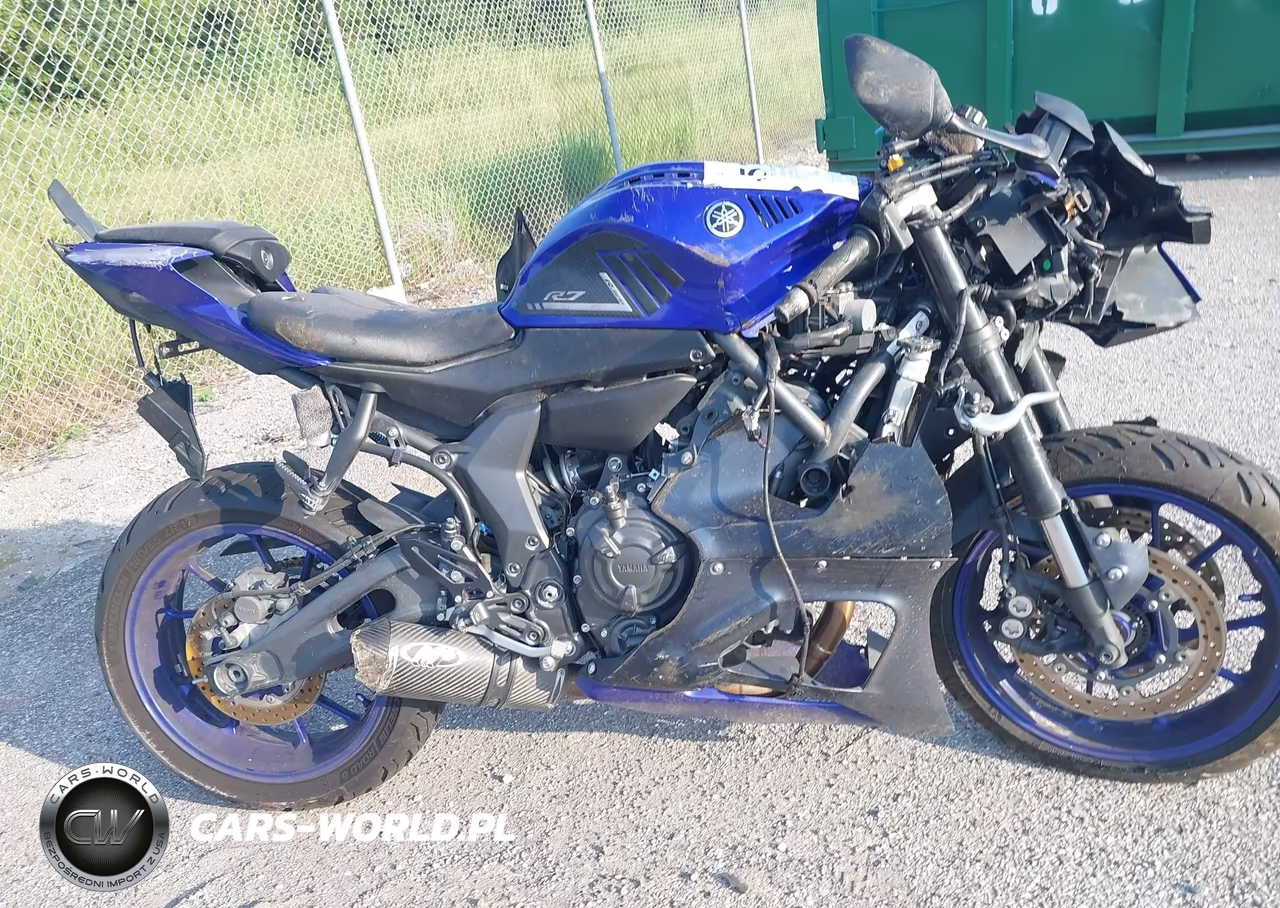 2022 Yamaha Yzfr7 VIN:JYARM38E8NA003125 - 8