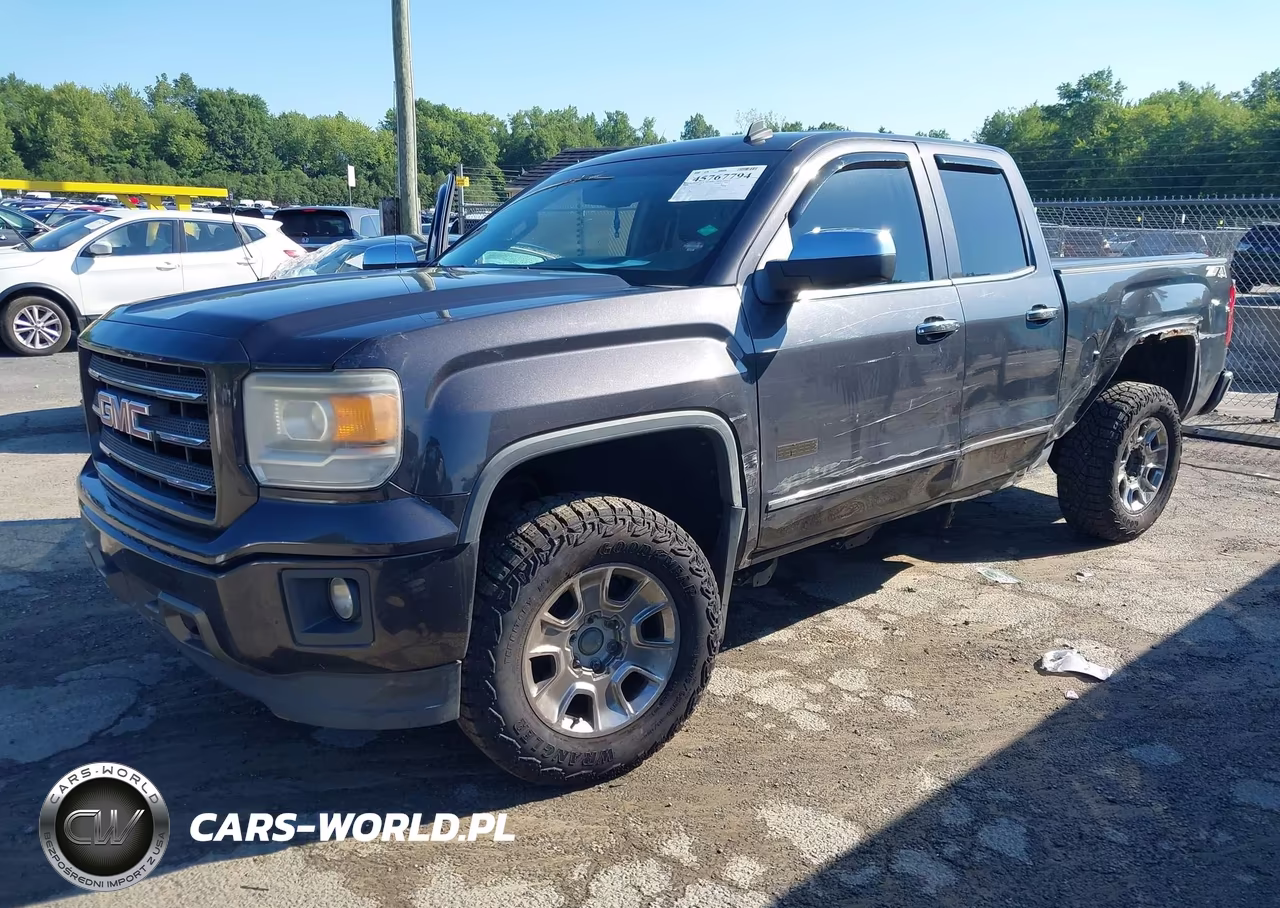 2014 GMC Sierra 1500 Sle VIN:1GTV2UEH1EZ161191 - 2