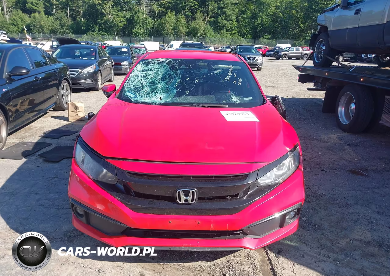 2020 Honda Civic Sport VIN:2HGFC2F8XLH588520 - 12