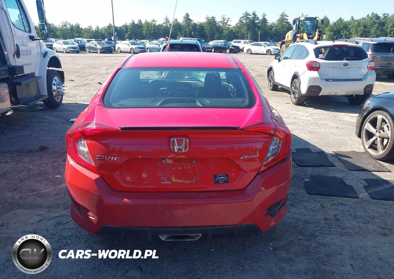 2020 Honda Civic Sport VIN:2HGFC2F8XLH588520 - 16