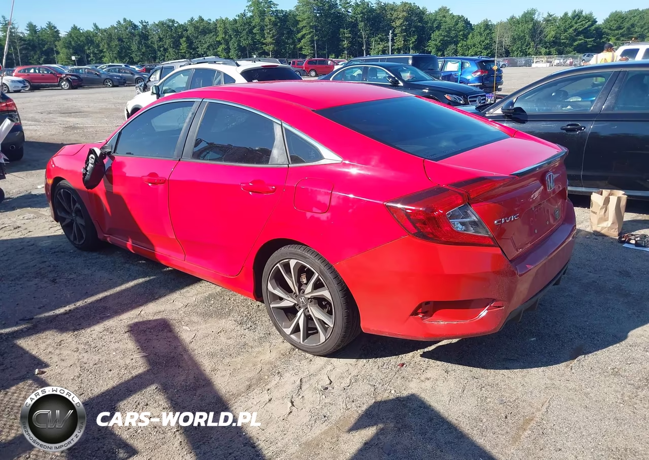 2020 Honda Civic Sport VIN:2HGFC2F8XLH588520 - 3