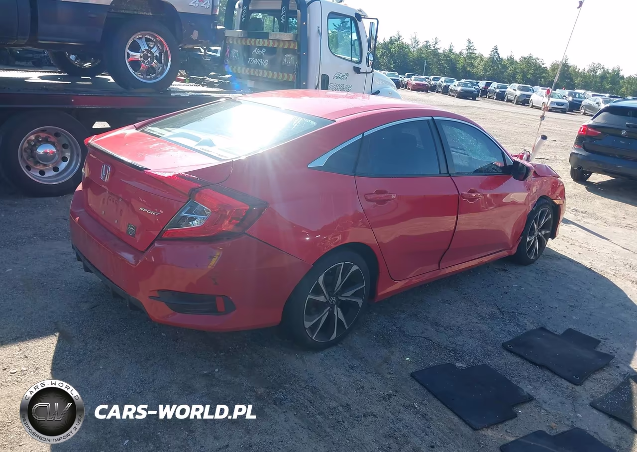 2020 Honda Civic Sport VIN:2HGFC2F8XLH588520 - 4