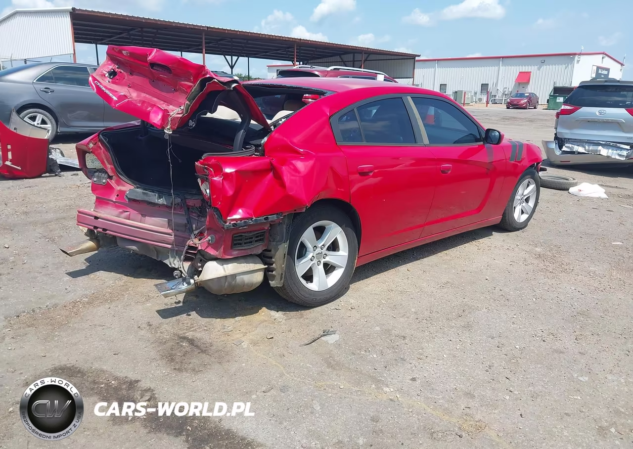 2012 Dodge Charger Se VIN:2C3CDXBG8CH202416 - 4