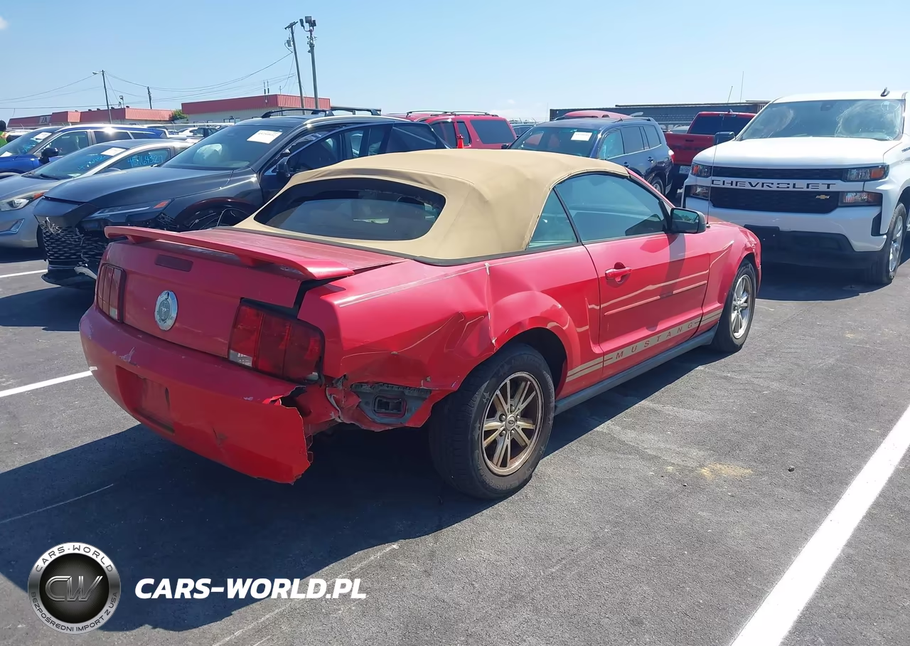 2006 Ford Mustang V6 VIN:1ZVFT84N565262126 - 4