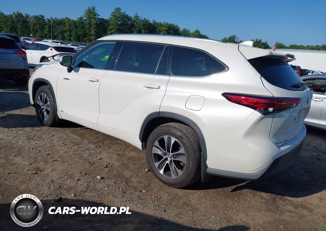 2020 Toyota Highlander Hybrid Xle VIN:5TDGBRCH4LS500310 - 3
