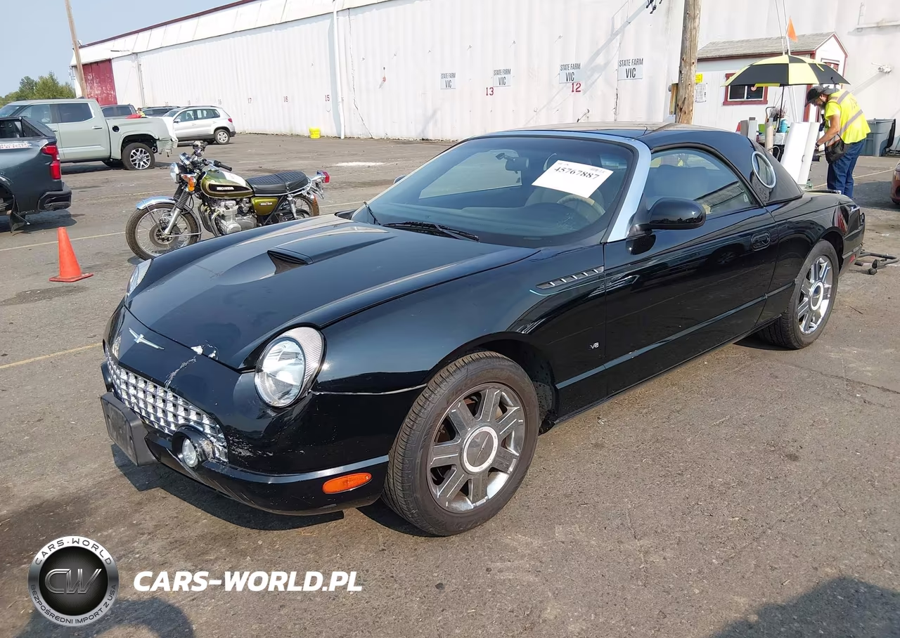2004 Ford Thunderbird VIN:1FAHP60A74Y110258 - 2
