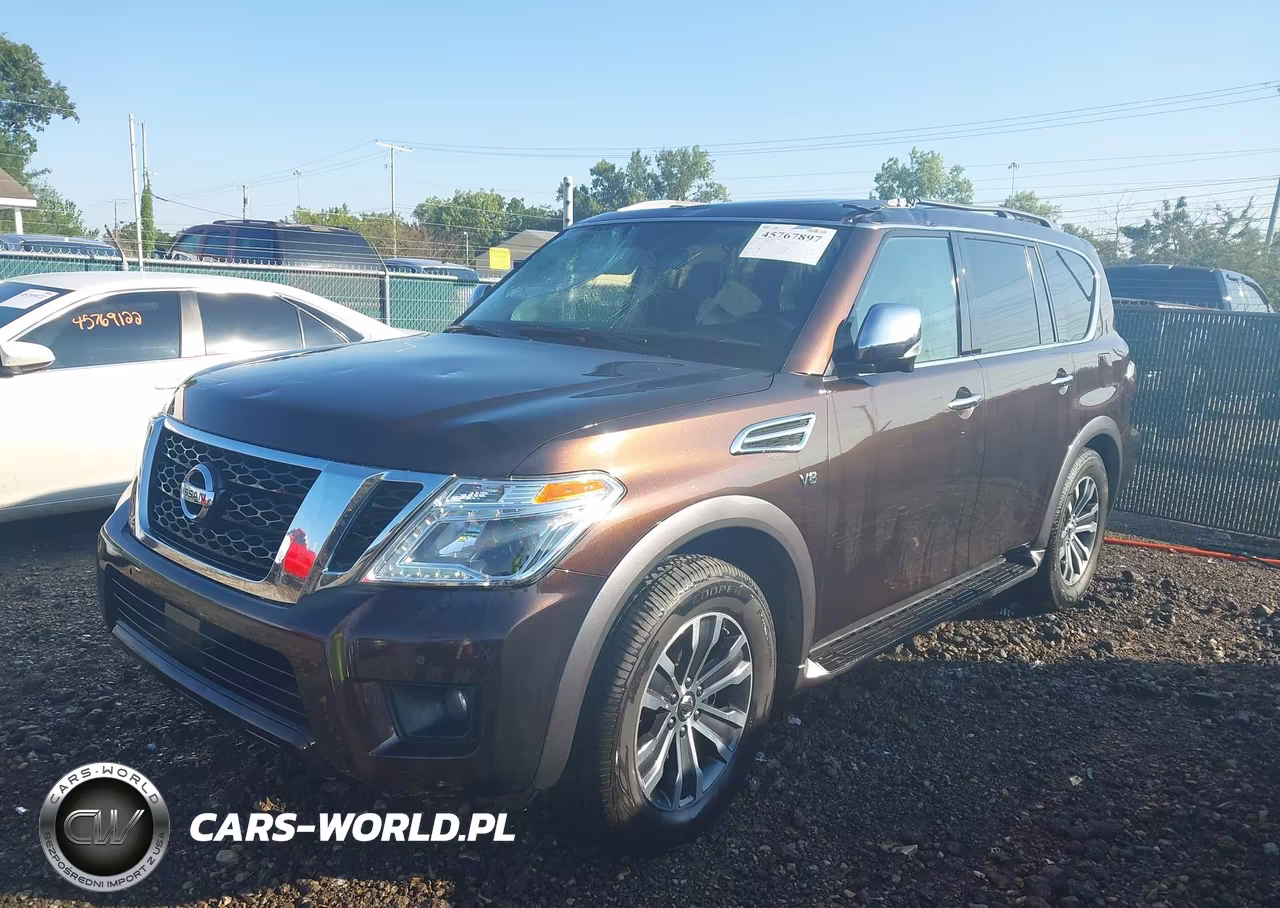 2020 Nissan Armada Sl 4Wd VIN:JN8AY2NC3L9617599 - 2