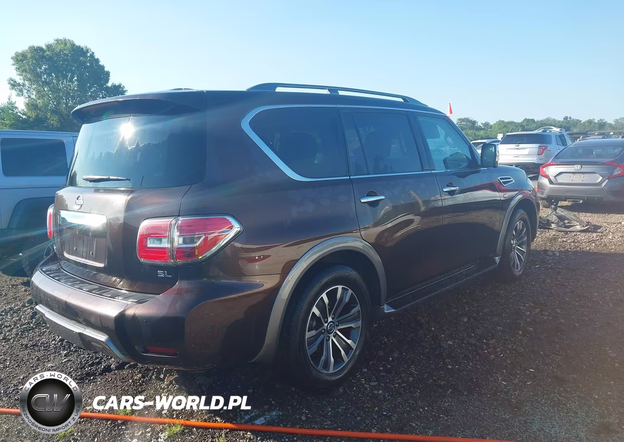 2020 Nissan Armada Sl 4Wd VIN:JN8AY2NC3L9617599 - 4