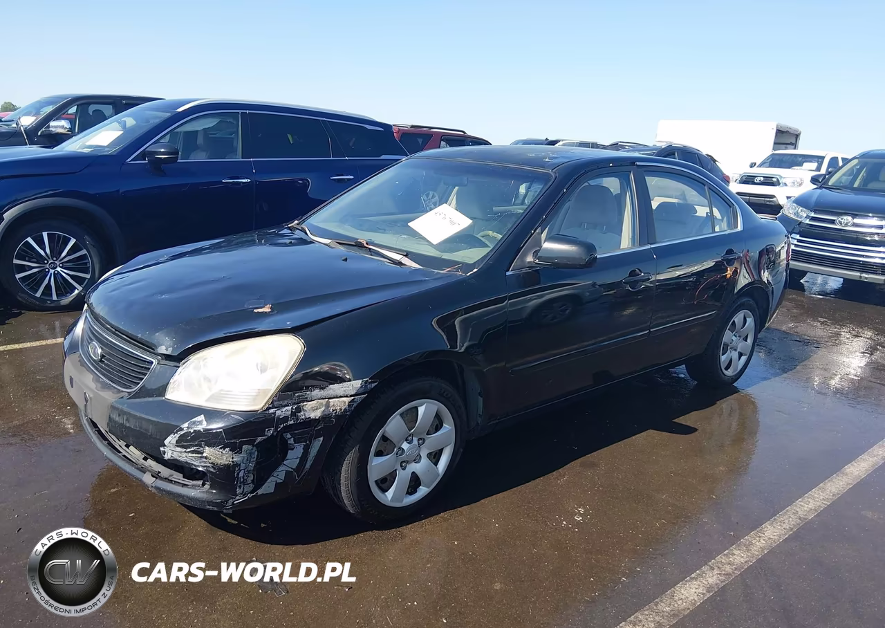 2007 Kia Optima Lx VIN:KNAGE123475093807 - 2