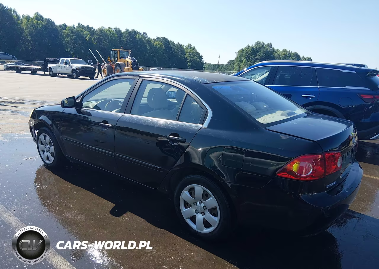 2007 Kia Optima Lx VIN:KNAGE123475093807 - 3