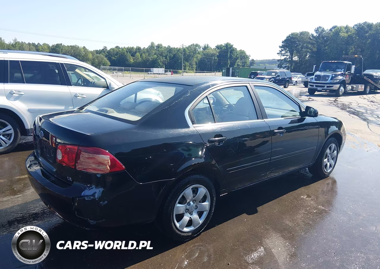 2007 Kia Optima Lx VIN:KNAGE123475093807 - 4
