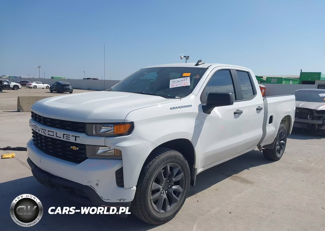 2021 Chevrolet Silverado 1500 2Wd Standard Bed Custom VIN:1GCRWBEKXMZ361149 - 2