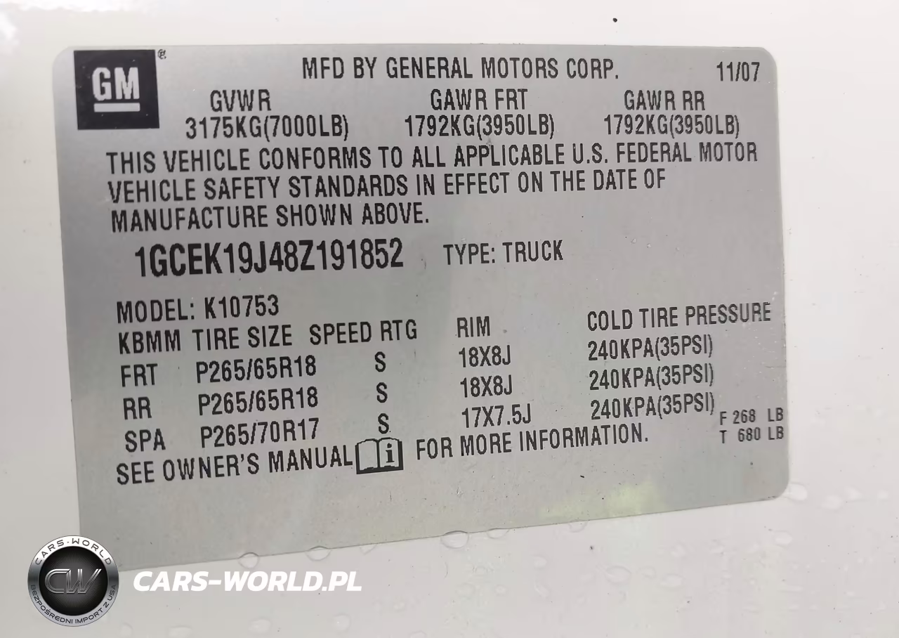 2008 Chevrolet Silverado 1500 Ltz VIN:1GCEK19J48Z191852 - 9