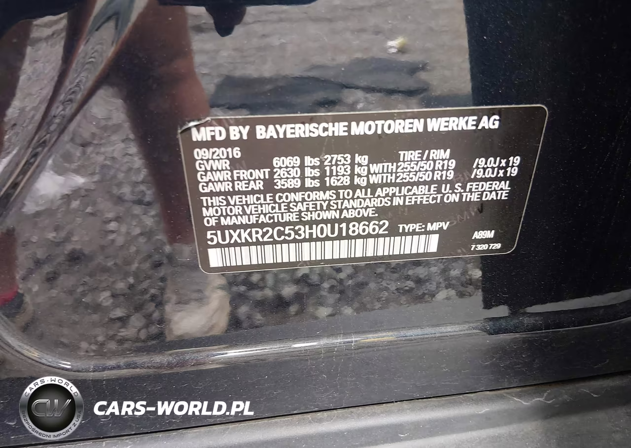 2017 BMW X5 Sdrive35I VIN:5UXKR2C53H0U18662 - 9