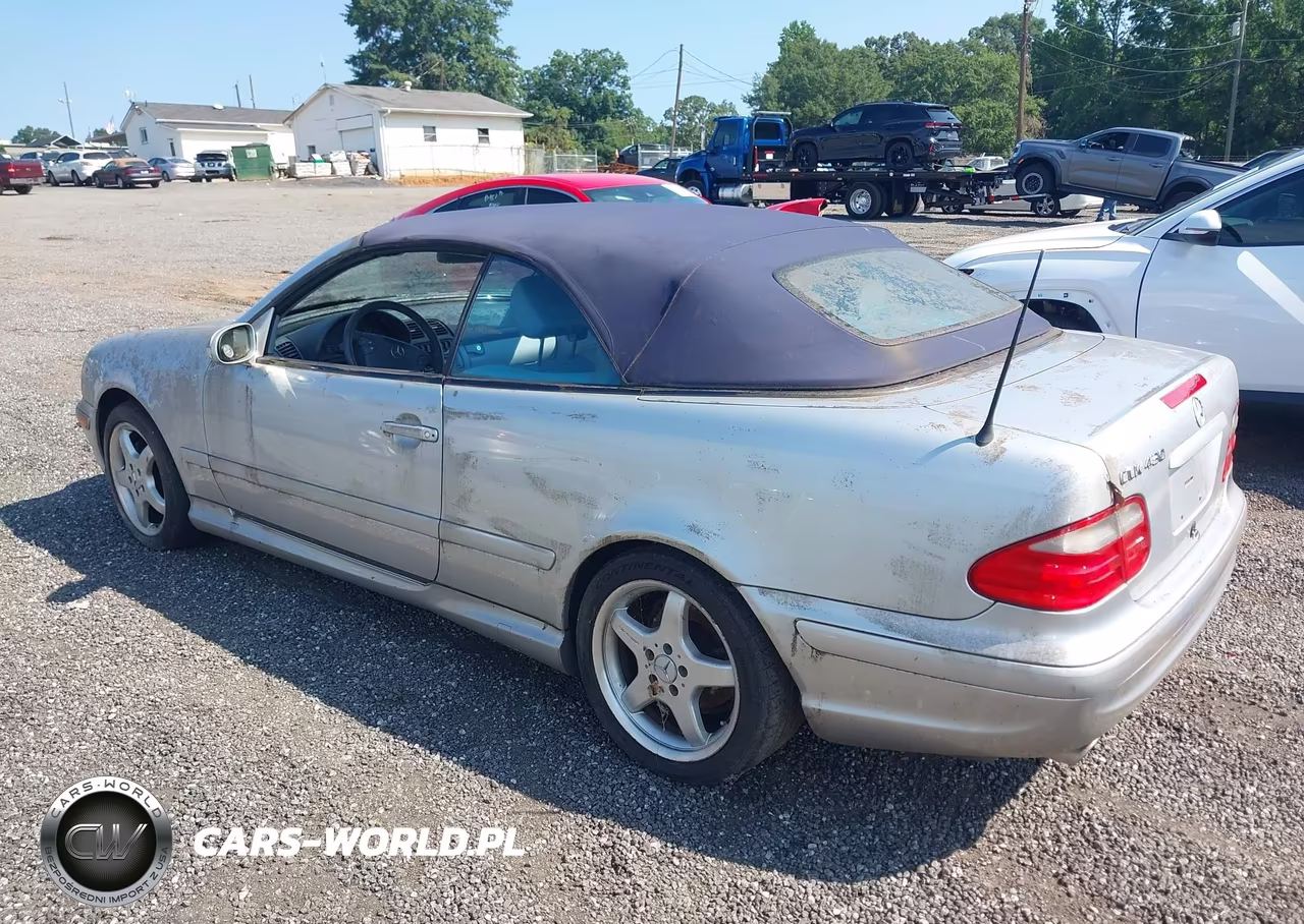 2002 Mercedes-Benz Clk 430 VIN:WDBLK70G42T103371 - 3