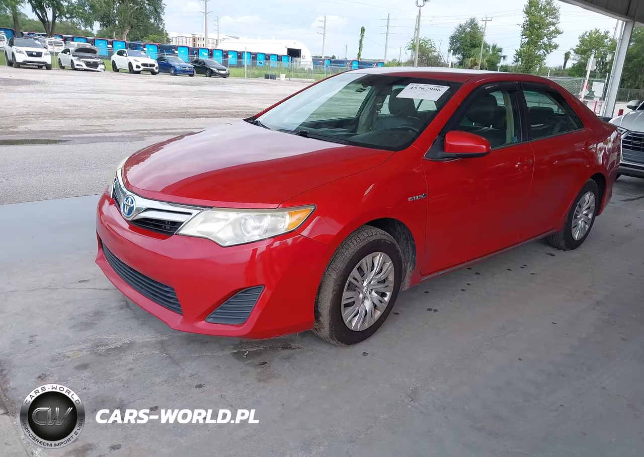 2014 Toyota Camry Hybrid Le VIN:4T1BD1FK0EU132831 - 2