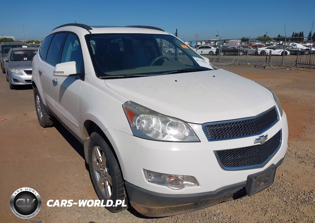2012 Chevrolet Traverse Lt W-2Lt