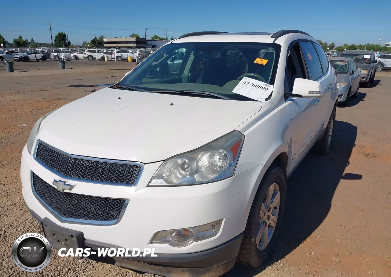 2012 Chevrolet Traverse Lt W-2Lt VIN:1GNKVJED6CJ123030 - 2