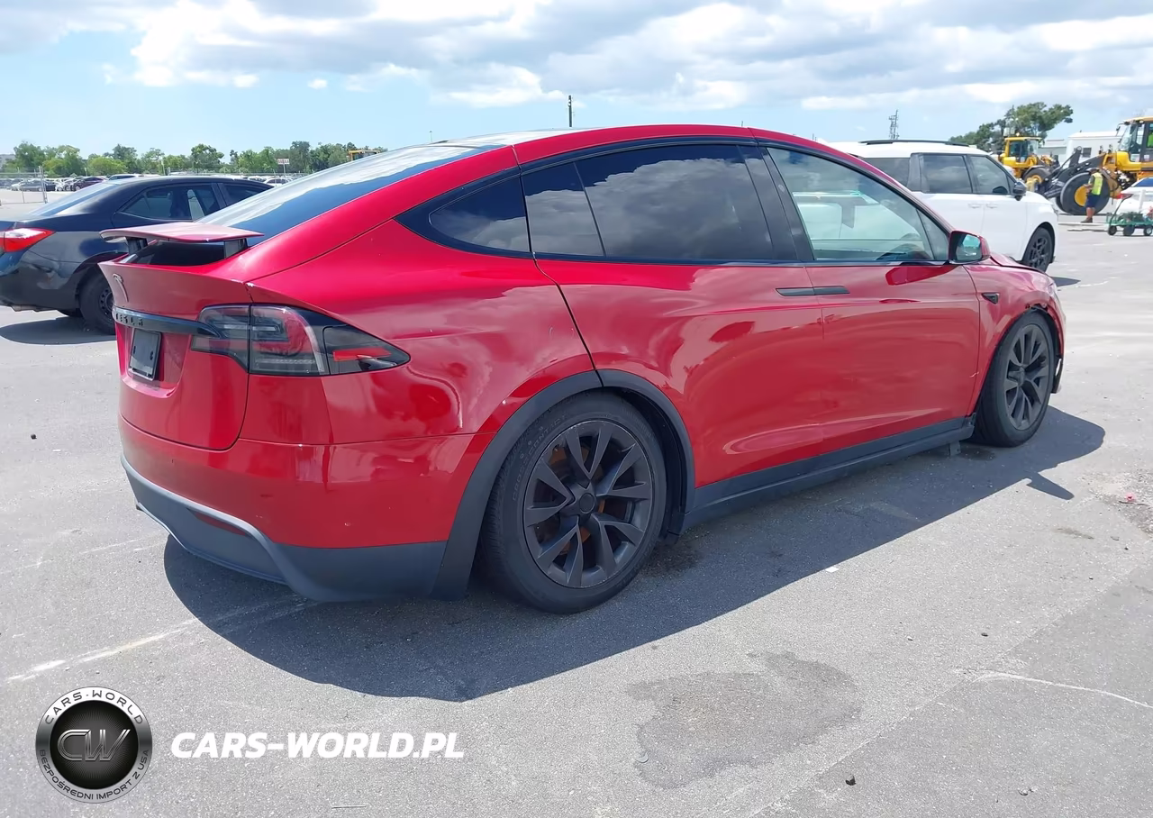 2022 Tesla Model X Dual Motor All-Wheel Drive VIN:7SAXCAE5XNF345144 - 4
