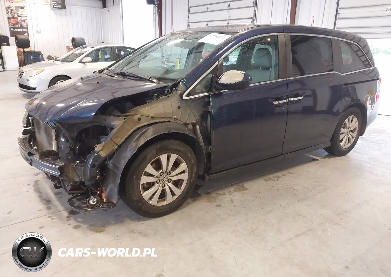 2015 Honda Odyssey Ex-L VIN:5FNRL5H60FB035605 - 2