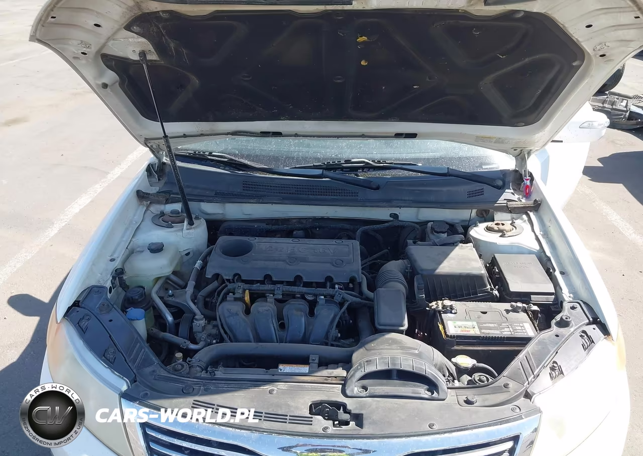 2009 Kia Optima Lx VIN:KNAGE228295314003 - 10