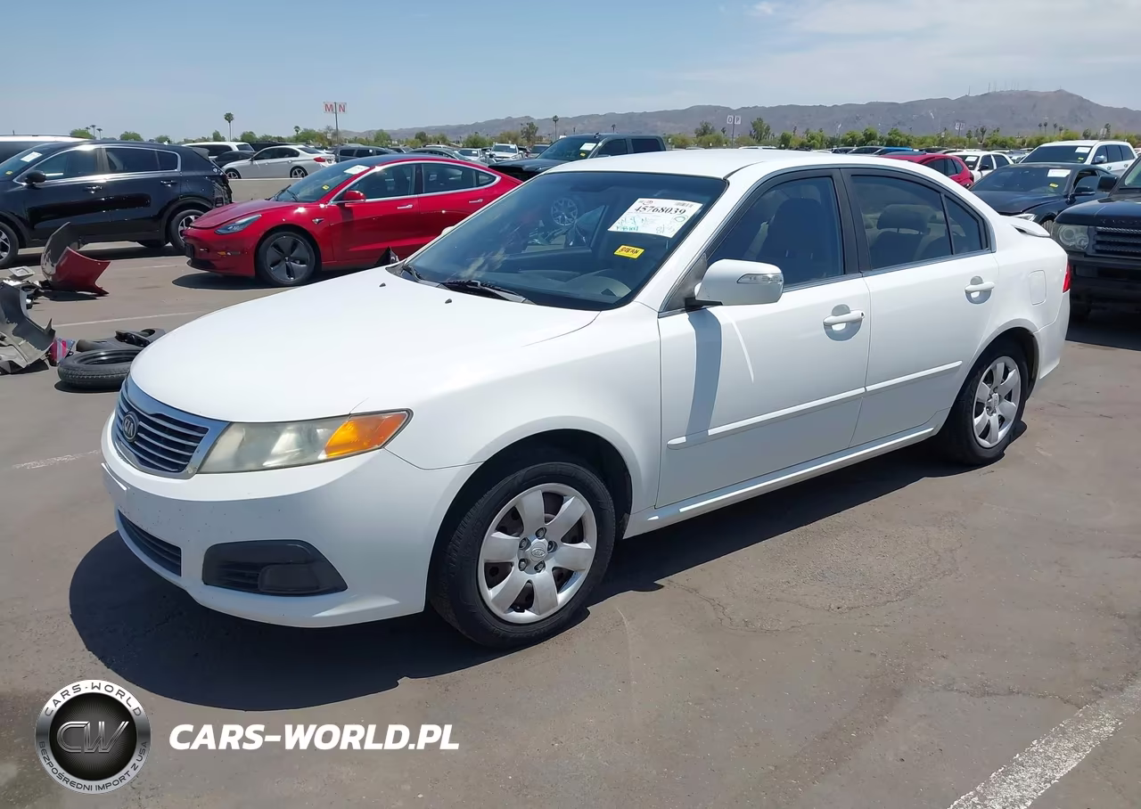 2009 Kia Optima Lx VIN:KNAGE228295314003 - 2